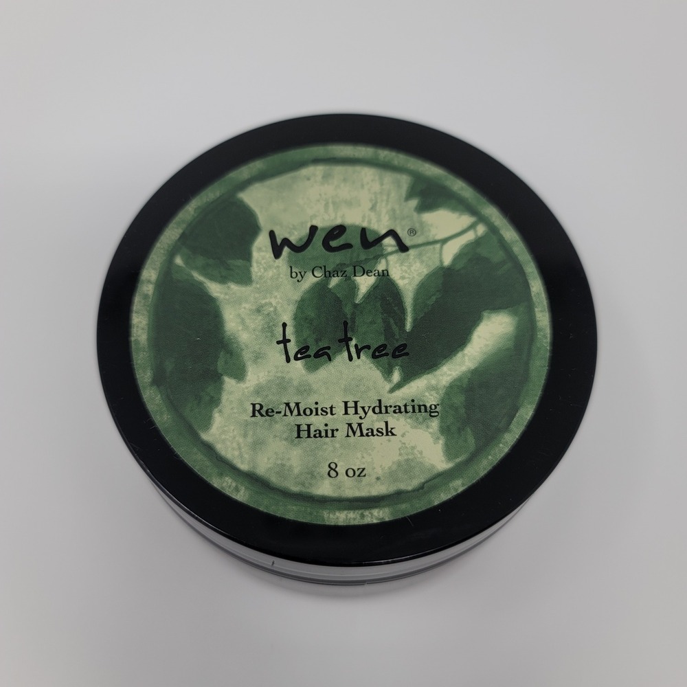 WEN Chaz Dean Tea Tree Re-Moist Hydrating Hair‎ Mask Deep Conditioning 8 oz